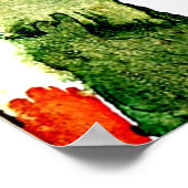 Paul Klee – 哀れな水の色 ポスター (角)