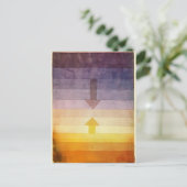 Paul Klee:夕べ分離 ポストカード (スタンド正面)