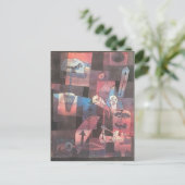 Paul Klee – 多様な変態の分析 ポストカード (スタンド正面)