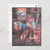 Paul Klee – 多様な変態の分析 ポストカード (正面/裏面)