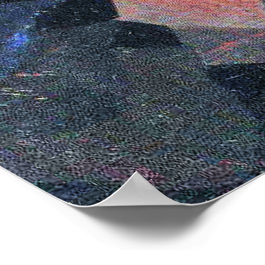 Paul Klee – 夜間植物の成長 ポスター (角)