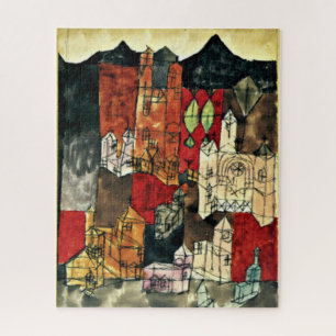 Paul Klee – 教会の街 ジグソーパズル