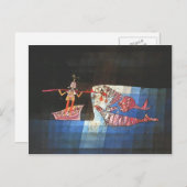 Paul Klee -漫画「Seafarer」のバトルシーン ポストカード (正面/裏面)