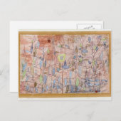 Paul Klee – 疎な葉 ポストカード (正面/裏面)