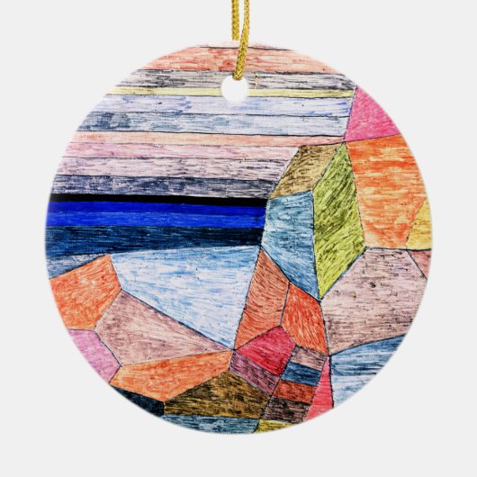 Paul Klee 絵画's, Promontorio Ph. セラミックオーナメント (正面)