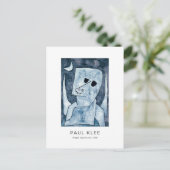 Paul Klee, Angel Applicant - モダン抽象芸術・アート ポストカード (スタンド正面)