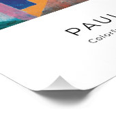 Paul Klee, Architecture カラフル - Data Art フォトプリント (角)