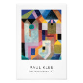 Paul Klee, Architecture カラフル - Data Art フォトプリント (正面)