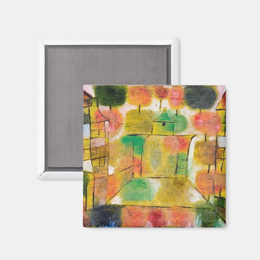 Paul Klee architecture マグネット (正面/裏面)