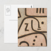 Paul Klee Art ポストカード (正面/裏面)