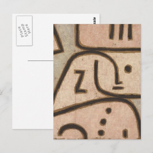 Paul Klee Art ポストカード (正面/裏面)