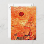 Paul Klee art – マーチェン ポストカード (正面/裏面)