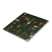 Paul Klee art:魚の魔法、有名なKlee 絵画's タイル (側面)