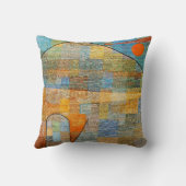 Paul Klee art: Ad Parnassus クッション (裏面)