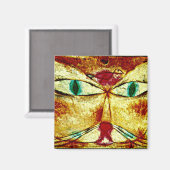 Paul Klee art: Cat and Bird マグネット (正面/裏面)