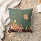 Paul Klee art: Chosen Site, Klee 絵画's クッション (ブランケット)