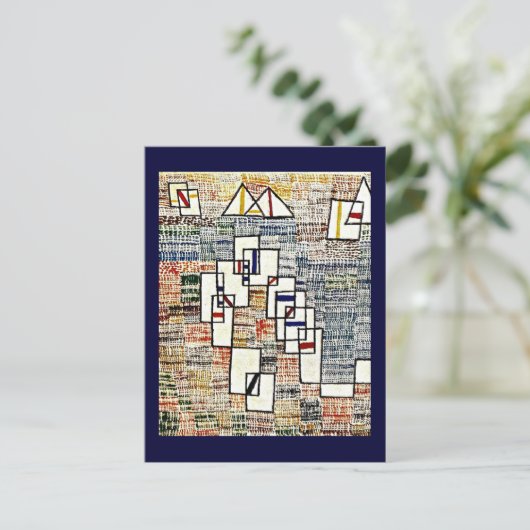 Paul Klee art: Cote de Provence ポストカード (スタンド正面)