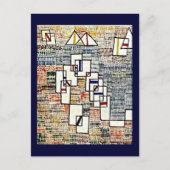 Paul Klee art: Cote de Provence ポストカード (正面)