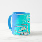 Paul Klee art: Fish Image, painting by Klee マグカップ (正面左)