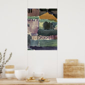 Paul Klee art: In the Houses of St. Germain ポスター (キッチン)