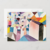 Paul Klee art: Insight into a City ポストカード (正面/裏面)