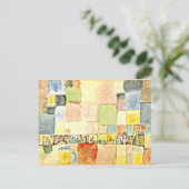 Paul Klee art - Neuer Stadtteil in M ポストカード (スタンド正面)