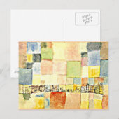 Paul Klee art - Neuer Stadtteil in M ポストカード (正面/裏面)