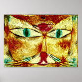 ポール・クレー猫と鳥ポスター ポスター | Zazzle.co.jp