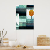 Paul Klee art: The Messenger of Autumn ポスター (キッチン)