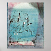 Paul Klee art, Twittering Machine ポスター (正面)