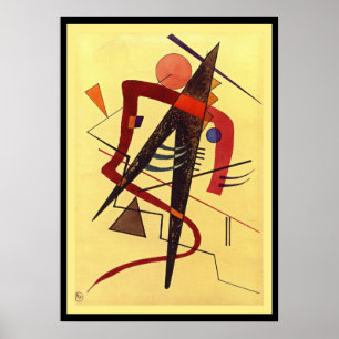 Paul Klee Art: Warm、有名な抽象芸術絵画ズ ポスター
