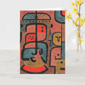 Paul Klee artwork, Exotic カード (黄色い花)