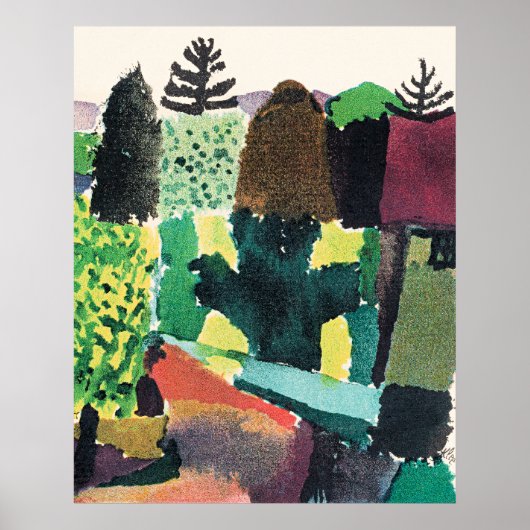 Paul Klee artwork, Park, ポスター (正面)