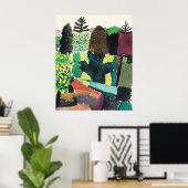 Paul Klee artwork, Park, ポスター (ホームオフィス)