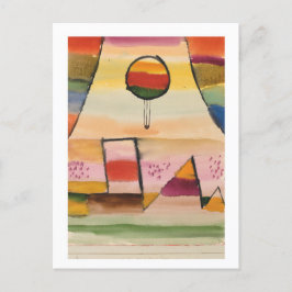 Paul Klee, "Balloon in the Window," 1929 ポストカード