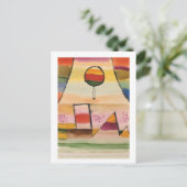 Paul Klee, "Balloon in the Window," 1929 ポストカード (スタンド正面)