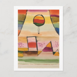 Paul Klee, "Balloon in the Window," 1929 ポストカード