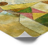 Paul Klee, Black Columns in a Landscape, ポスター (角)