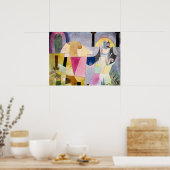 Paul Klee, Black Columns in a Landscape, ポスター (キッチン)