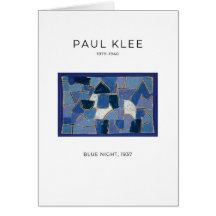 Paul Klee, Blue Night (1937) -ファインアートカード