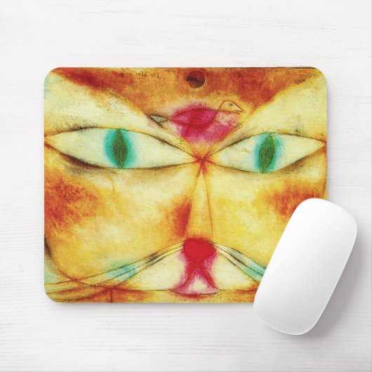 Paul Klee Cat and Bird Mouse pad マウスパッド (マウス)