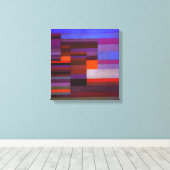 Paul Klee Fire in the Canvas Print キャンバスプリント (インサイチュ (ウッドフロア))