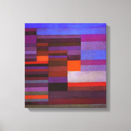 Paul Klee Fire in the Canvas Print キャンバスプリント (正面)
