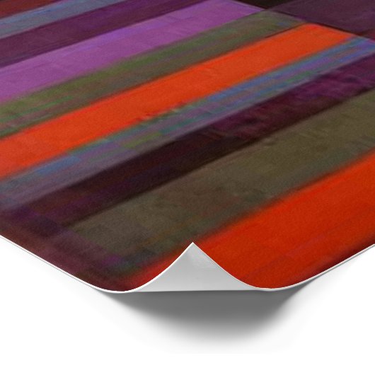 Paul Klee Fire in the Poster ポスター (角)