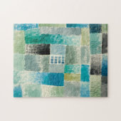 Paul Klee, First House in a Settlement カラフル - ジグソーパズル (横)