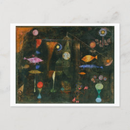 Paul Klee, "Fish魔法," 1925 ポストカード