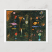 Paul Klee, "Fish魔法," 1925 ポストカード (正面)