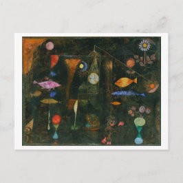 Paul Klee, "Fish魔法," 1925 ポストカード