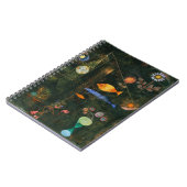 Paul Klee Fish Magic Abstract Surrealist Art ノートブック (左側)