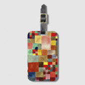 Paul Klee - Flora on Sand ラゲッジタグ (正面縦)